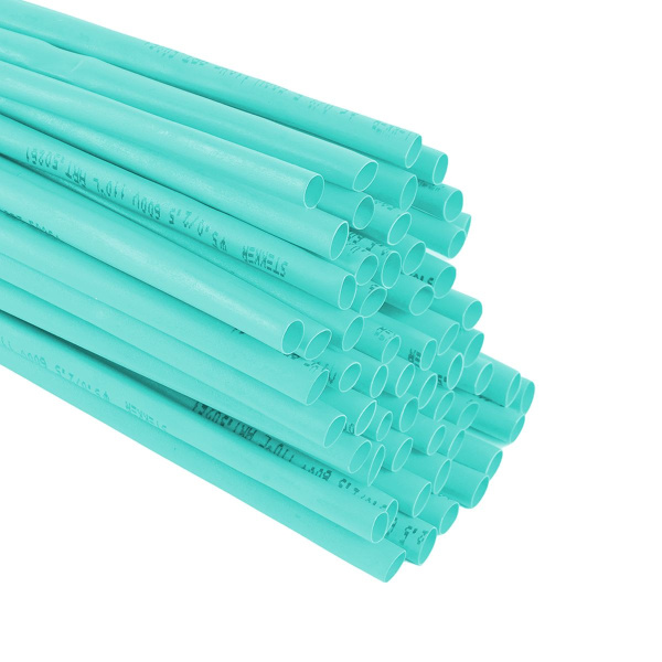 Термоусадочная трубка Stekker 4,0/2,0 мм, длина 100 см., усадка 2:1, зеленый HST-420-100GN 50257