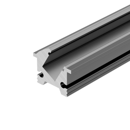 Профиль встраиваемый Arlight SL-Bevel-H12-F13-2000 Anod Iron Grey 045329