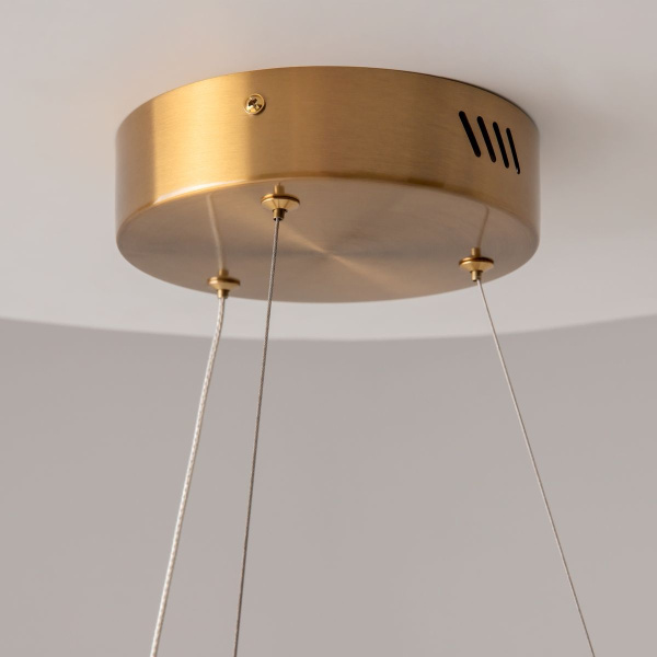 Подвесная светодиодная люстра Maytoni Saturno MOD415PL-L36BS4K