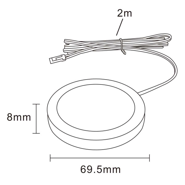 Светильник накладной мебельный 12V Mobiled Lightstar 036340