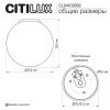 Светильник потолочный Citilux RON CL941D25B2