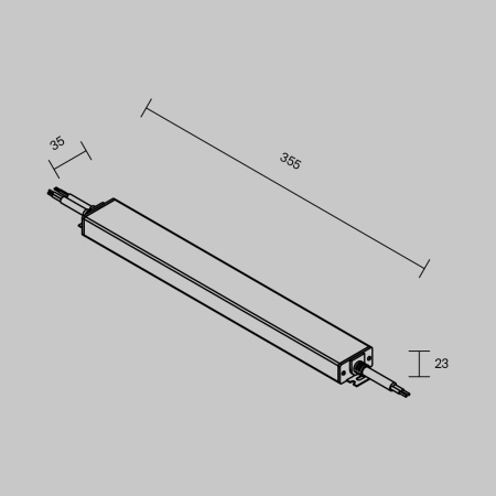 Источник напряжения PSL023 48В 250Вт IP67 Maytoni Led Strip 832006