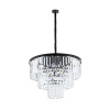Подвесная люстра Nowodvorski Cristal M Black 7616