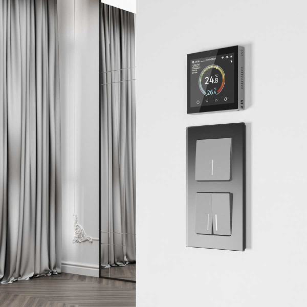 Сенсорный терморегулятор для теплого пола Wi-Fi Werkel (Умный дом) a071214