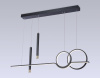 Подвесная светодиодная люстра Ambrella light Comfort LineTech FL5394