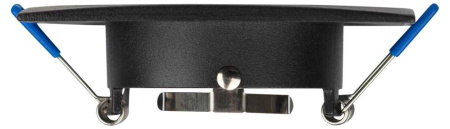 Светильник встраиваемый алюминиевый ЭРА KL104 BK под лампу MR16 GU5.3 черный Б0059794