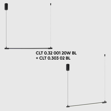Светильник для модульной системы Crystal Lux CLT 0.32 001 16W BL