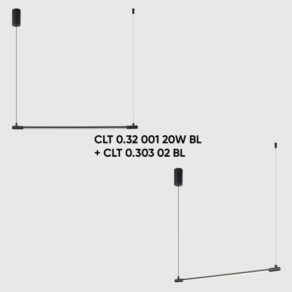 Светильник для модульной системы Crystal Lux CLT 0.32 001 16W BL