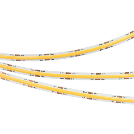 Светодиодная лента Arlight 11,5W/m 544LED/m CSP теплый белый 5М COB-X544-8mm 24V Warm3500 044580