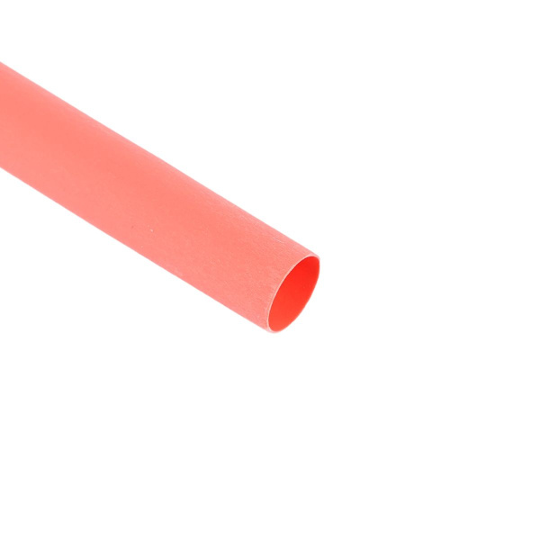 Термоусадочная трубка Stekker 6,0/3,0 мм, длина 100 см., усадка 2:1, красный HST-630-100RD 50262