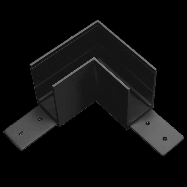 Соединитель PRO L-образный горизонтальный Teta Lightstar 505127-ALU