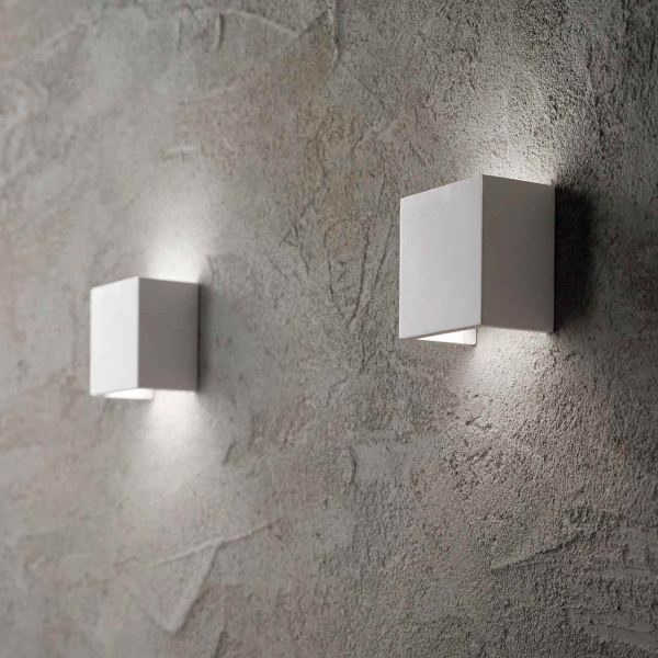 Настенный светильник Ideal Lux Flash Gesso AP1 Small 214672 Настенный светильник Ideal Lux Flash Gesso AP1 Small 214672