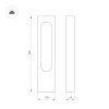 Уличный светодиодный светильник Arlight LGD-Muse-Boll-H900-12W Warm3000 037523
