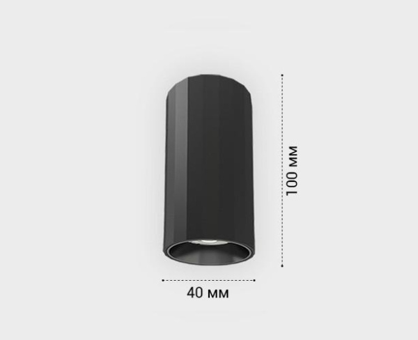 Потолочный светодиодный светильник Italline IT08-8028 black 3000K Потолочный светодиодный светильник Italline IT08-8028 black 3000K