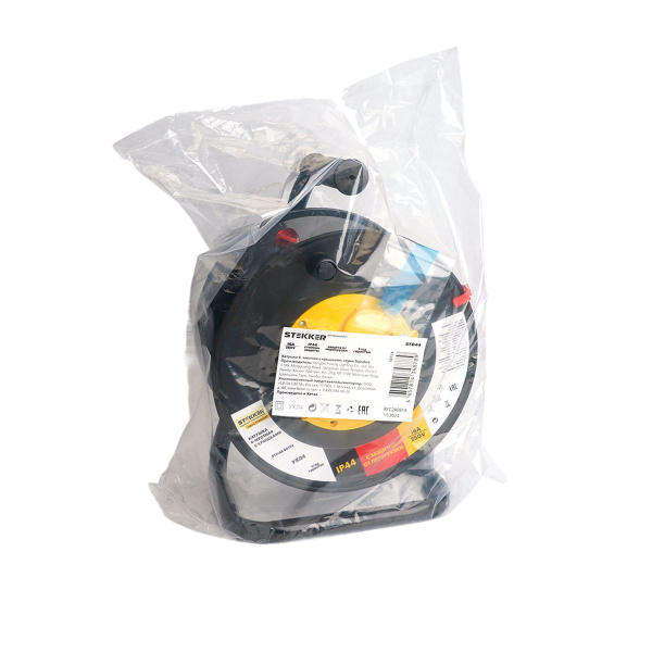 Катушка без провода 4-местная со шторками, с крышками STD44 50174