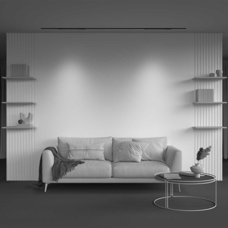 Трековый светильник Maytoni Technical TR232-2-15W4K-B
