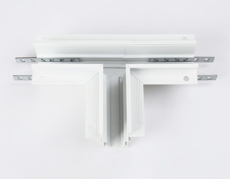 Коннектор T-образный для встраиваемого шинопровода Ambrella light Track System Magnetic GL3355