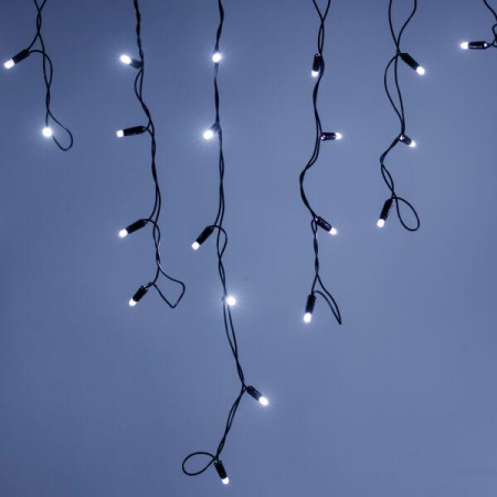 Уличная светодиодная гирлянда Ardecoled бахрома ARD-Edge-PRO-5600x900-Black-240LED-Milk-STD White 034113