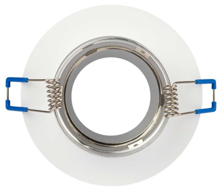 Светильник встраиваемый декоративный ЭРА DK95 WH под лампу MR16 GU5.3 белый Б0055592