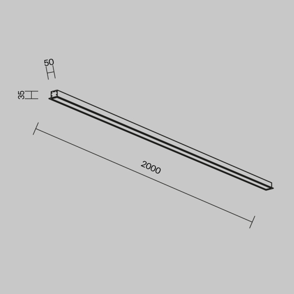 Линейный светильник Maytoni Technical LL313008