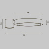Парковый светильник Maytoni Outdoor Dion O472H-L50GF3K