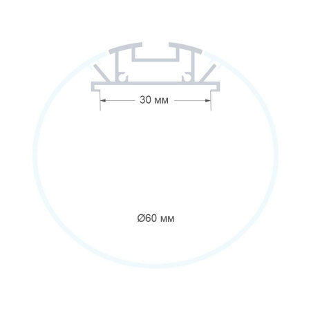 Профиль подвесной Apeyron 08-40