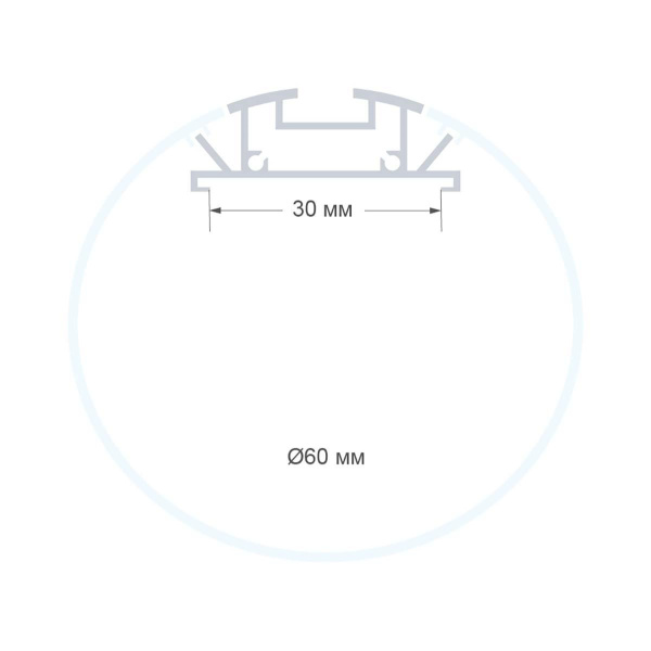 Профиль подвесной Apeyron 08-40