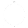 Настенный светильник Nowodvorski Ring Led L Mirror 10278