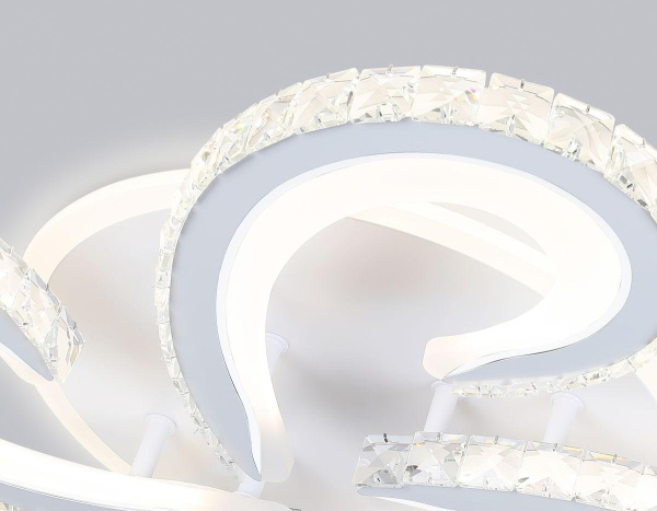 Потолочная светодиодная люстра Ambrella light Acrylica Ice FA1702