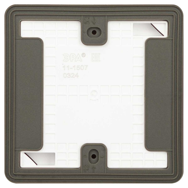 Переключатель ЭРА Эксперт 11-1507-01 с подсветкой IP55 10АХ-250В ОУ белый Б0063255