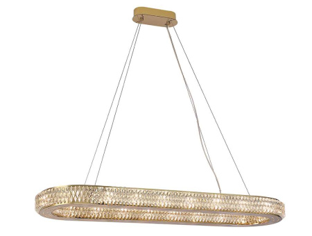 Подвесная люстра Newport 8560/100 C oval gold polished М0070796