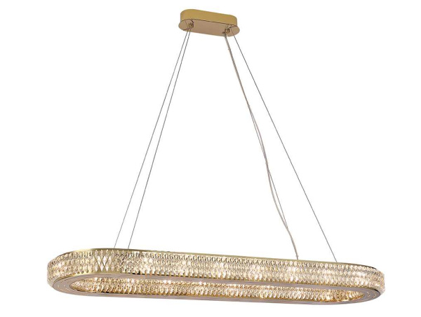 Подвесная люстра Newport 8560/100 C oval gold polished М0070796