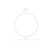 Настенный светильник Nowodvorski Ring Timber Led S Wood 11288