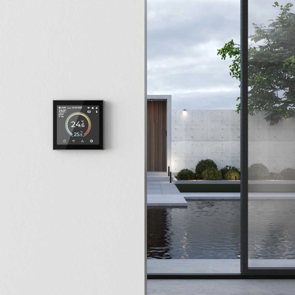 Сенсорный терморегулятор для теплого пола Wi-Fi Werkel (Умный дом) a071214