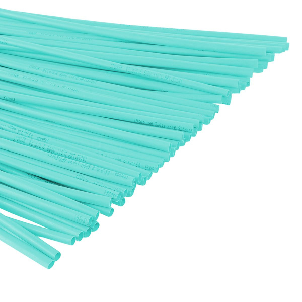 Термоусадочная трубка Stekker 5,0/2,5 мм, длина 100 см., усадка 2:1, зеленый HST-525-100GN 50258