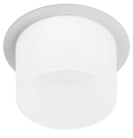 Светильник встраиваемый декоративный ЭРА DK106 WH под лампу MR16 GU5.3 белый Б0058426