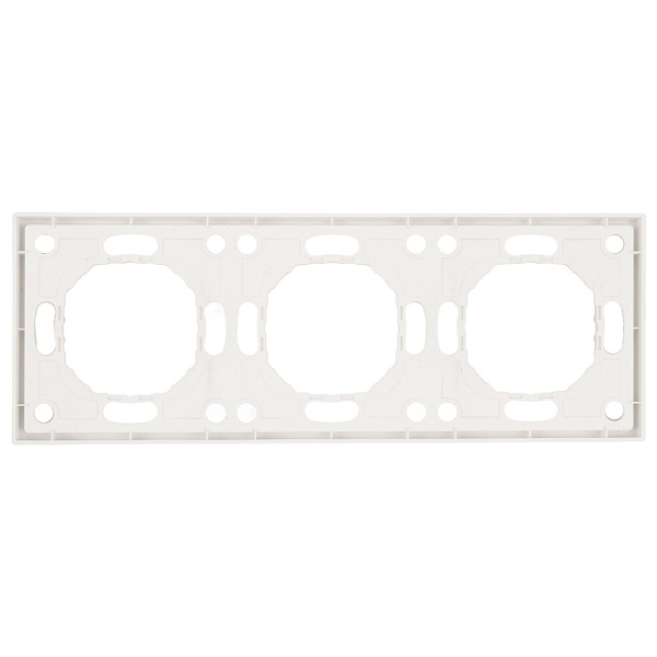 Рамка 3-постовая Stekker Эмили белый фарфор PFR00-5003-01 49886