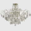 Потолочная люстра Crystal Lux Esmiralda PL9 Silver