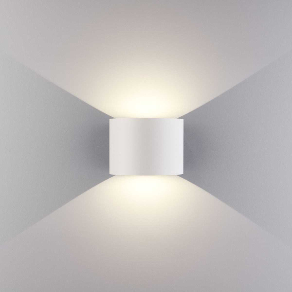 Уличный настенный светодиодный светильник Elektrostandard 1518 Techno LED Blade белый a038830
