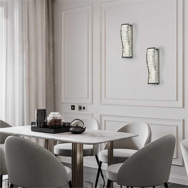 Настенный светодиодный светильник Modelux ML.758.01 CR