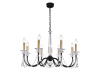 Подвесная люстра Newport 3978/C black+brass М0071829