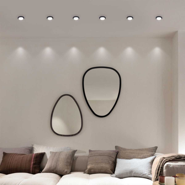 Встраиваемый светильник Elektrostandard 114 MR16 белый/черный a053344