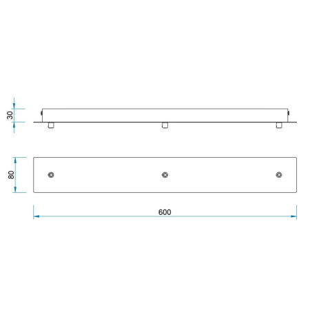 Потолочное основание Mantra Modular Light Florones 9464