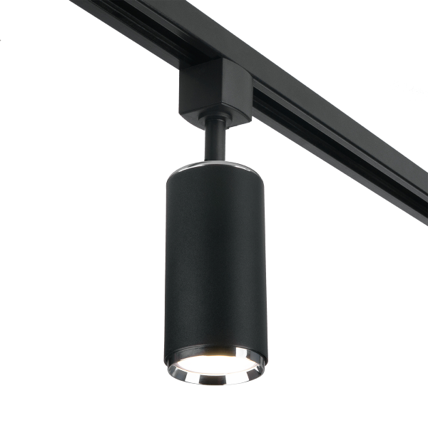 Трековый светильник Elektrostandard Svit GU10 черный/хром MRL 1013 a048166