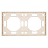 Рамка Stekker, PFR00-5002-08 2-местная Эмили, кашемир, soft touch 49911