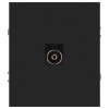 Розетка ЭРА Arktik 16-3101-05 TV одиночная антрацит Б0070468