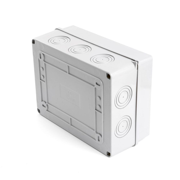 Бокс настенный Stekker EBX50-1/08-65 8 модулей, пластик, IP65 39190