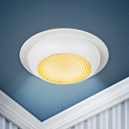 Светильник встраиваемый ЭРА KL111 WH под лампу GX53 белый матовый Б0061533