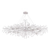 Люстра Crystal Lux REINA V2 SP12 L1500 SILVER PATINA
