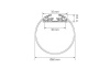 Профиль с рассеивателем Arlight SL-ROUND-D60-2500 ANOD+OPAL 020474